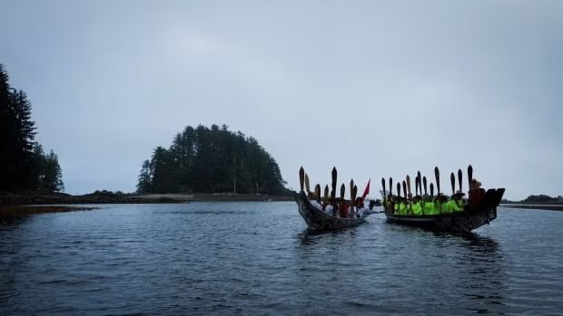 BC Premier David Eby said the title of the Haida people over the territory was never in question and recognizing it was “so long overdue.” HAIDA HAIDA HAIDA