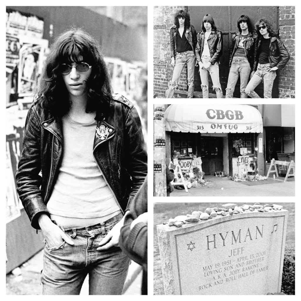 Remembering Jeffrey Ross Hyman aka Joey Ramone, singer-songwriter of the punk rock band Ramones, who died far too young on this day in 2001 in the New York Presbyterian Hospital #punk #punks #punkrock #joeyramone #ramones #history #punkrockhistory #otd