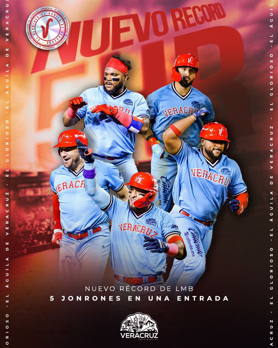 Es una noche histórica para la organización.😀🙌

Este equipo sigue haciendo historia y será #SiempreGlorioso ⚾️🦅

¡ARRIBA EL ÁGUILA!🔝