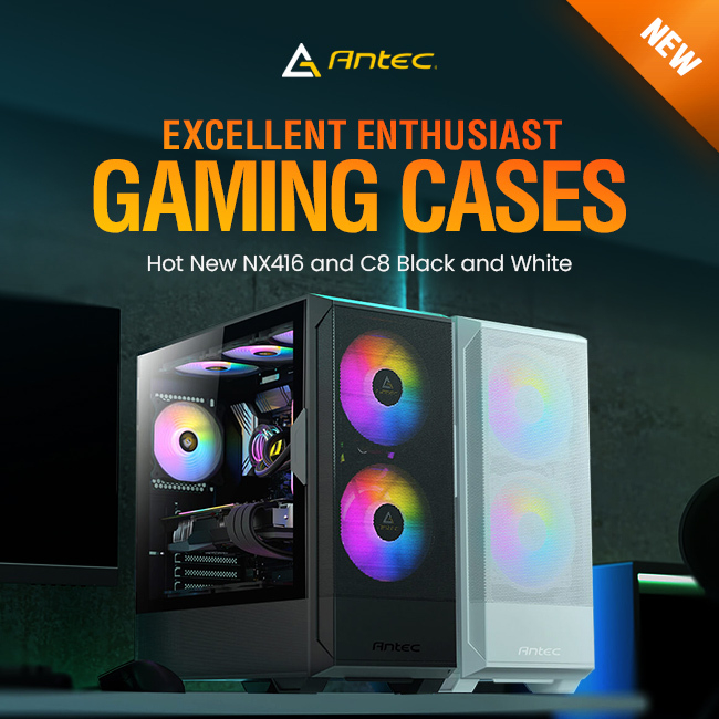 LeaderComputers's tweet image. Transform your gaming rig into a masterpiece with Antec Gaming Cases! ✨ Sleek, stylish, and packed with features to unleash your full gaming potential! 🚀 Elevate your setup today! #Antec #GamingCase #GameInStyle