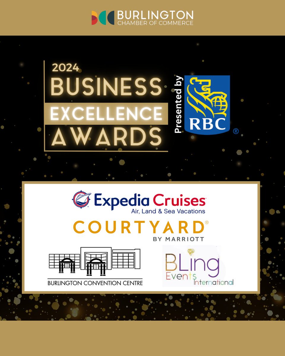 Please join us in congratulating the #BusinessExcellenceAwards finalists in the Tourism Award category. ✨ @ExpediaCruises ✨@CYBurlingtonON ✨@bccbanquethall ✨@blingeventsint #BCCBusinessExcellenceAwards #BurlONBiz #BurlingtonCofC