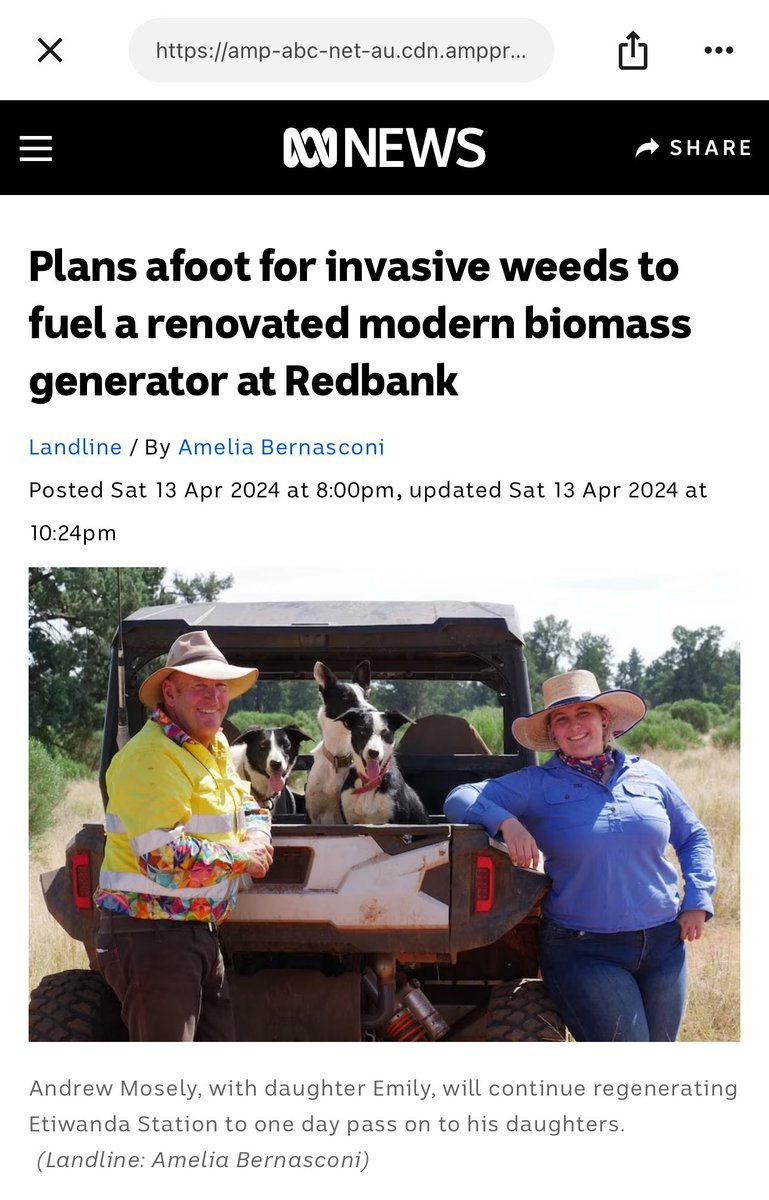 When I saw this headline, I assumed “invasive weeds” meant introduced weed species, not native vegetation regrowth. Silly me abc.net.au/news/rural/202…