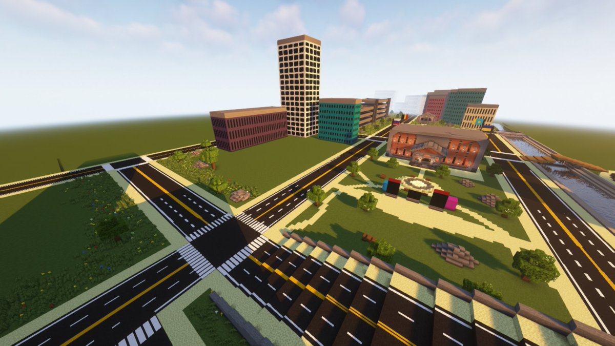 Almost finished the left side =)

#cardealershiptycoon #roblox #CDT #minecraft