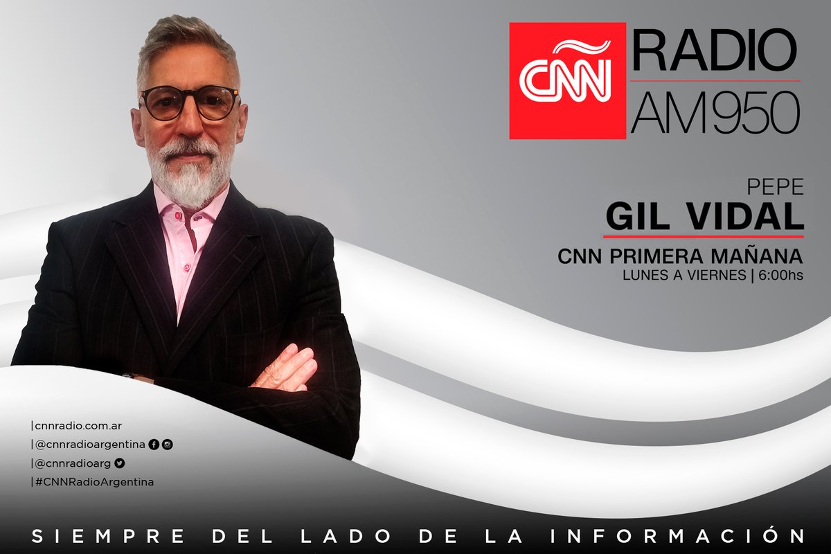 AIRE | ¡Ya comienza #CNNPrimeraMañana!

Enterate de las primeras noticias del día en el plano nacional e internacional junto a Pepe Gil Vidal, @pibeacasuso, @NicolasSinger y @marcelacoronel hasta las 10hs.

#CNNRadioArgentina 
cnnradio.com.ar
