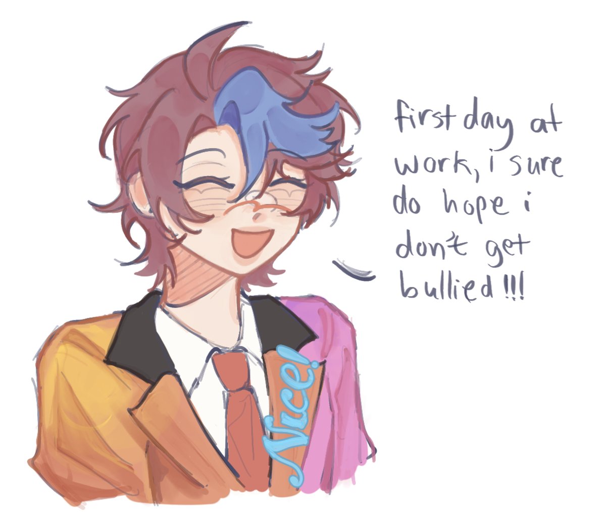 he did, in fact, got bullied first day on the job #enstars