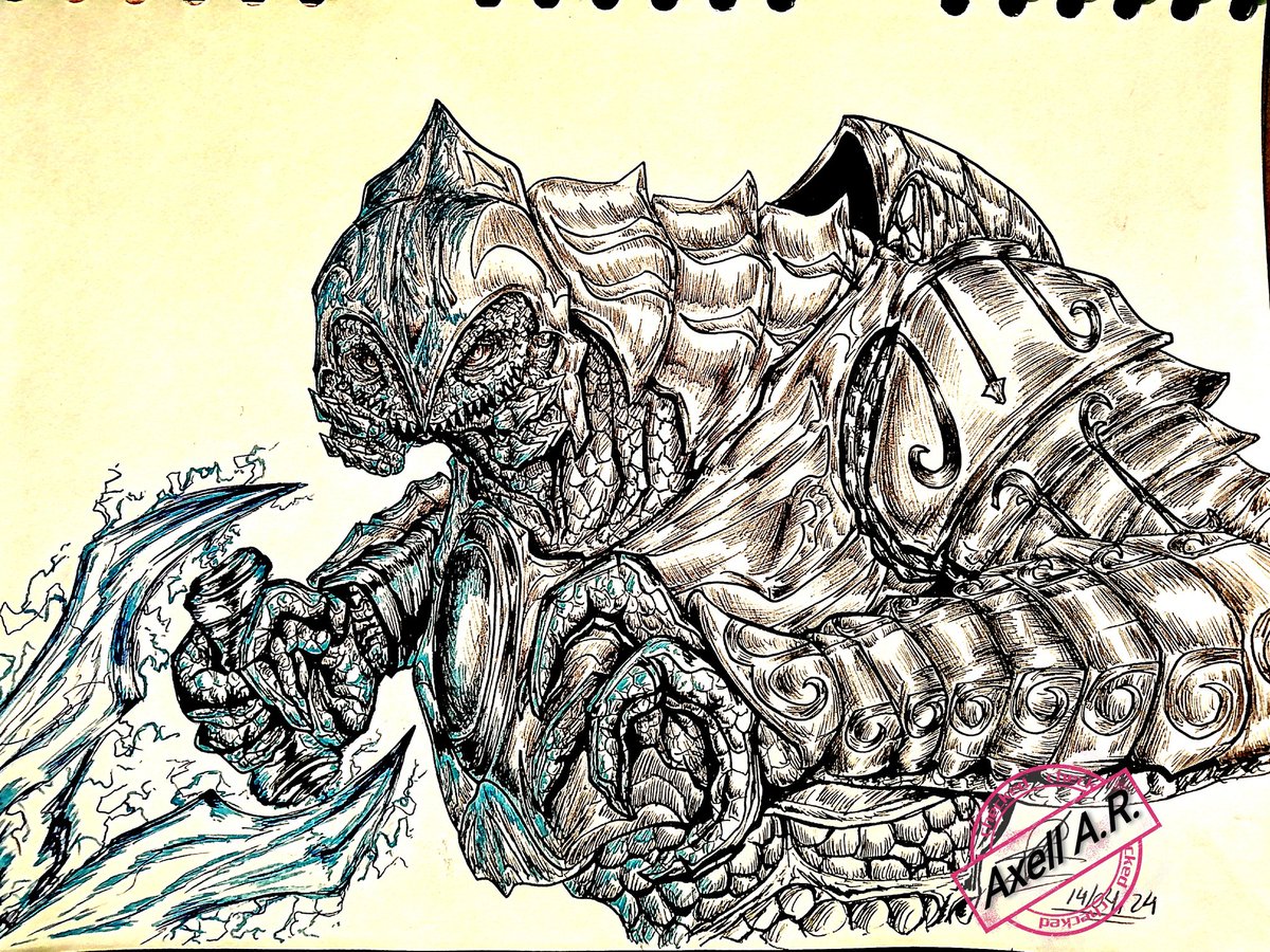 ARBITER 
#opencomissions #comisionesabiertas #halotheseries #halo #arbiter #Inquisidor  #fanartdrawing #traditional