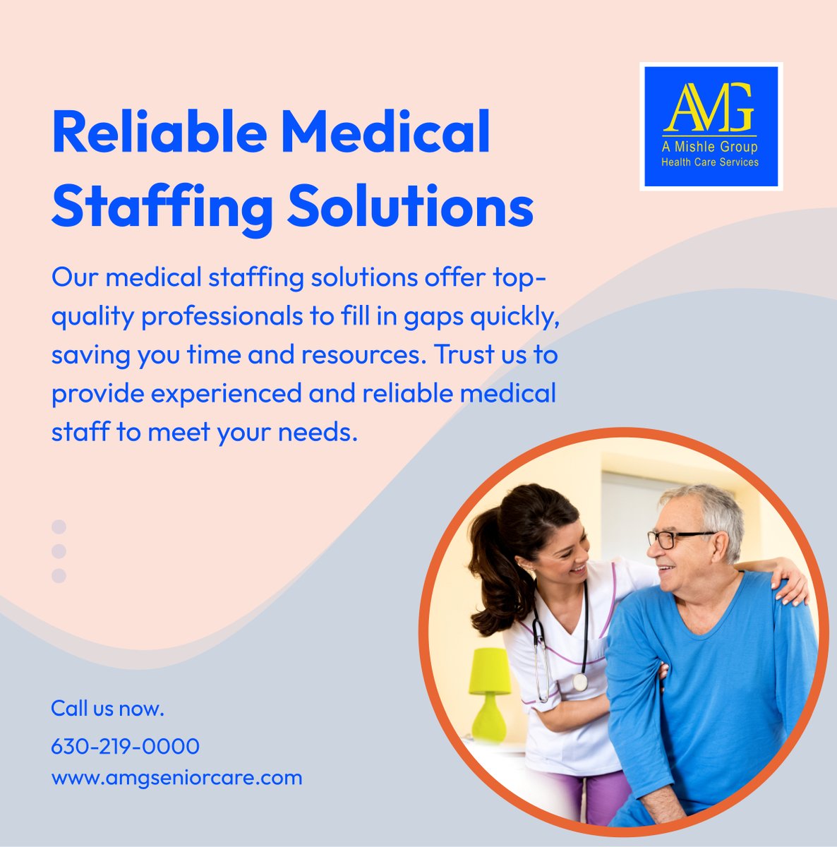 Save time and resources with our reliable medical staffing solutions. We provide experienced professionals to fill in gaps quickly, ensuring continuity of care. Let's partner together for seamless service. 

#MedicalStaffing #BloomingdaleIL #HomeCare