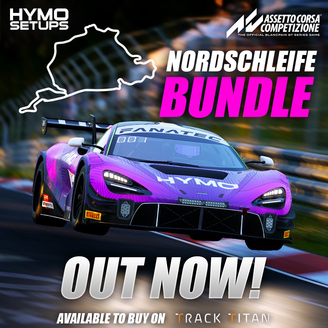 Our Nordschleife Bundle out now! 

All 12 GT3s plus 7 GT4s, more to come!