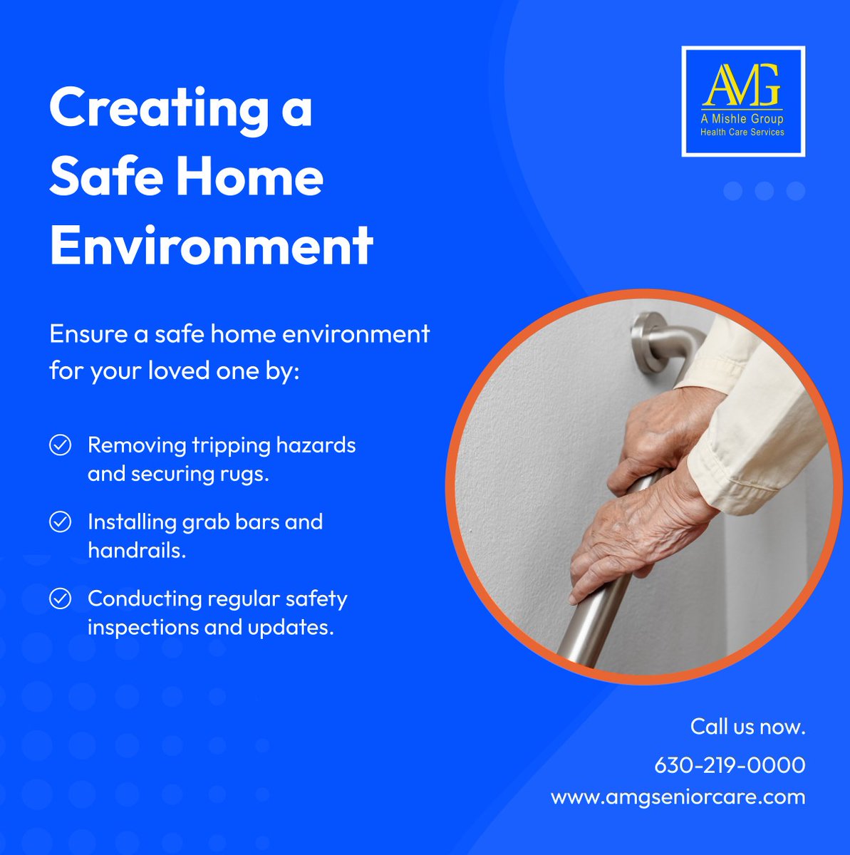 A safe home is essential for peace of mind. Implement these simple yet effective tips to create a secure environment for your loved one. 

#HomeSafety #BloomingdaleIL #HomeCare