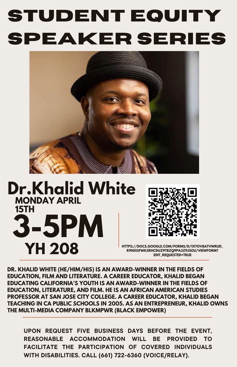 Dr. Khalid White tweet media