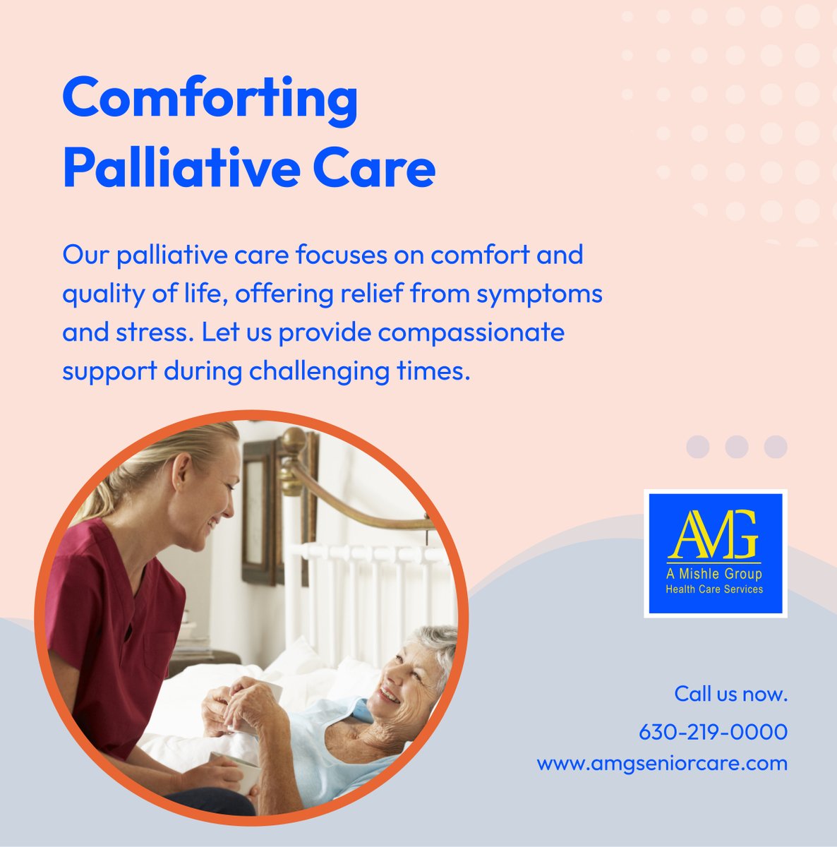 Comfort and compassion are at the heart of our Palliative Care services. We offer relief and support to improve quality of life for you or your loved one. Contact us for compassionate care. 

#HomeCare #BloomingdaleIL #PalliativeCare