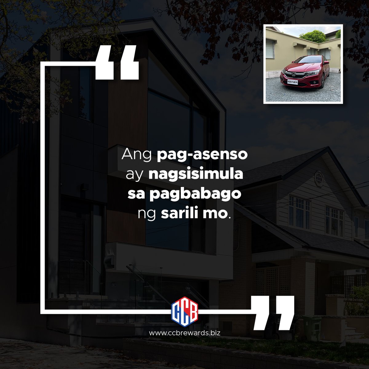 ccbrewards's tweet photo. "Ang pag-asenso ay nagsisimula sa pagbabago ng sarili mo."

#ccb #cashback #ccbglobalrewards https://t.co/AWvl6ZcLTe
