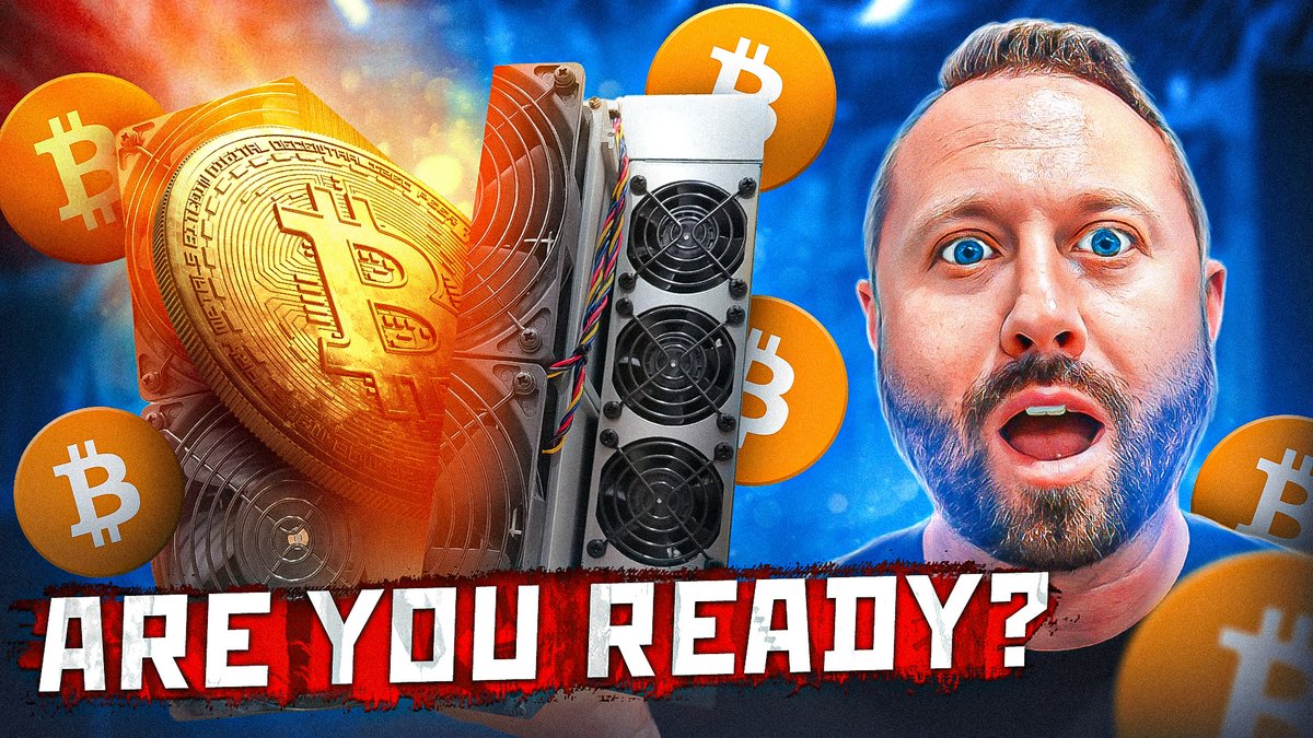 We are Days Away from the #Bitcoin Halving ... Are you Ready!? 1⃣Will Network Hashrate Drop Off? 2⃣What are our Prediction with Older Hardware? 3⃣How Quickly will Bitcoin's Price Rebound? 4⃣Buy Miners Now or After? Special Guest from @MuskMiners 📺youtu.be/lZgeqIws98w