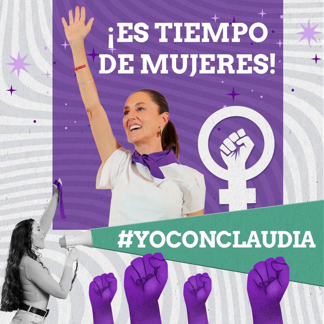 ChokosConClau's tweet photo. Con la Dra. Claudia los hechos hablan en favor delas mujeres. ¡Te deseo una gran Noche!
#YoConClaudia https://t.co/dYSEG96Iku