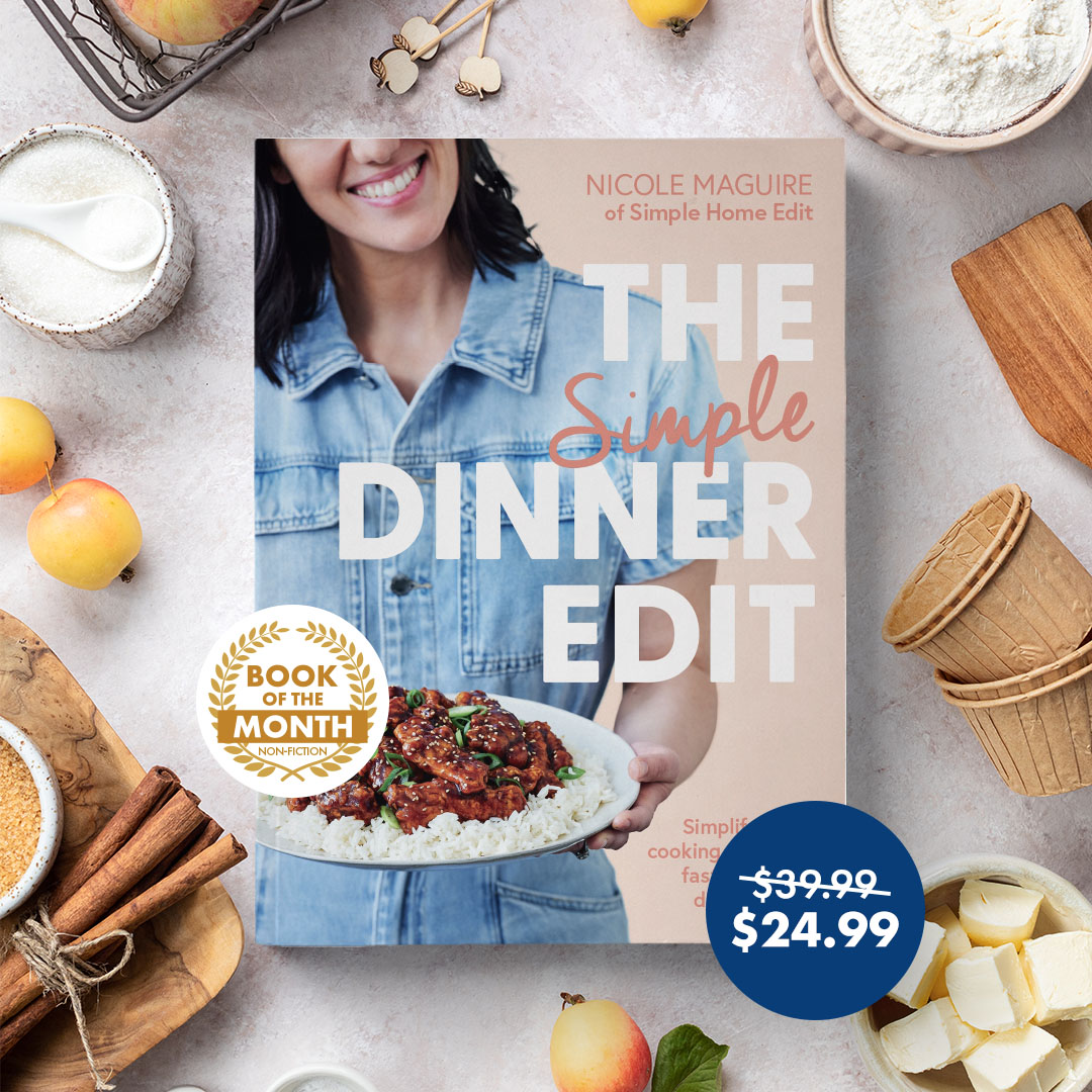 Introducing our delicious and practical Non-Fiction Book of the Month for April... 'The Simple Dinner Edit' by Nicole Maguire! 🍝👩‍🍳 Grab 'The Simple Dinner Edit' in-store or online and treat yourself to a must-have title in your home catalogue: bit.ly/49az5Jj