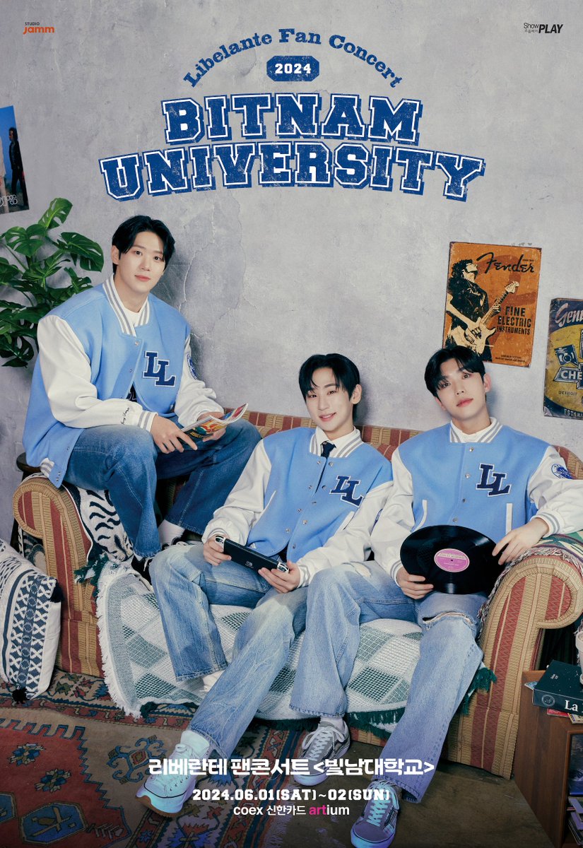 2024 Libelante Fan Concert <빛남대학교>

📍coex 신한카드 artium

⏰24.06.01.토 6PM(KST)
⏰24.06.02.일 6PM(KST)

#Libelante #리베란테 #빛남대학교
#Libelante_Fan_Concert_빛남대학교