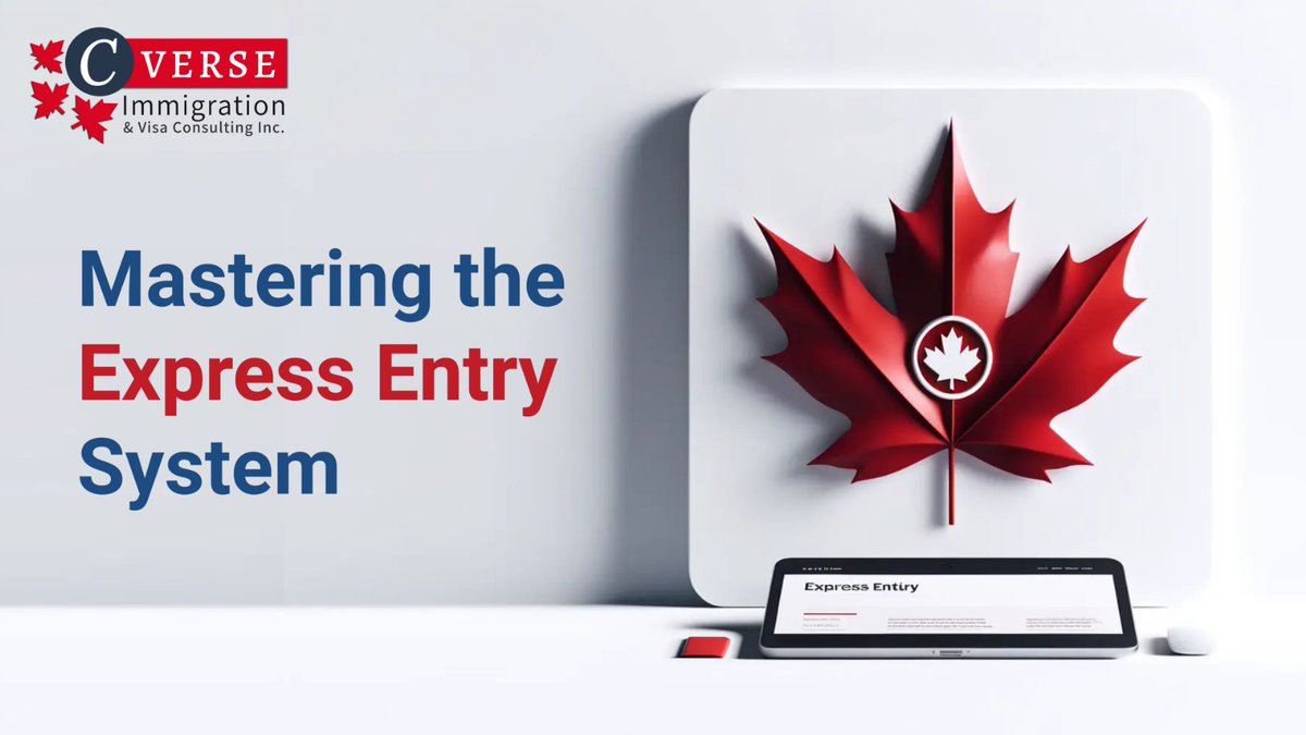 Dive into my latest blog for key strategies on mastering Canada's Express Entry system. How can you optimize your CRS score, or keep your profile up-to-date? Find out here: cverse.ca/mastering-the-…

#CanadianImmigration #ExpressEntry