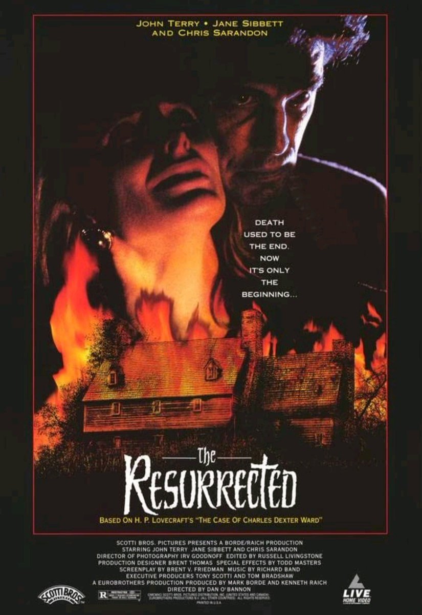 The Resurrected was released on April 15, 1992(video premiere). #TheResurrected #horror