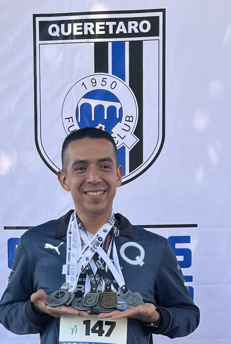 ErickBalmaceda's tweet photo. @Club_Queretaro 10 carreras 10 medallas https://t.co/ffqmLqnGc8