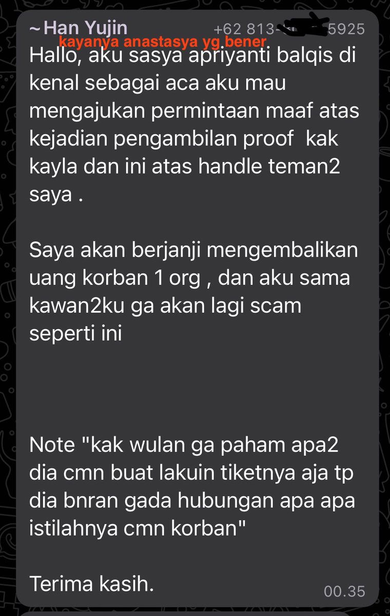 412_802's tweet photo. ❗️SCAMMER CAT 1 PRESALE TDS 3❗️

si caca uda bikin permintaan maaf + ngaku scam setelah muter2 gajelas. dia mohon2 ga spill akun ignya yg dipake wts krn itu akun jualan bosnya(?) jd aku ga spill (+dia gapunya twitter KATANYA), tp uda ada yg spill ya ignya jd semoga temen2 uda tau https://t.co/5ZBKNIH4Lu
