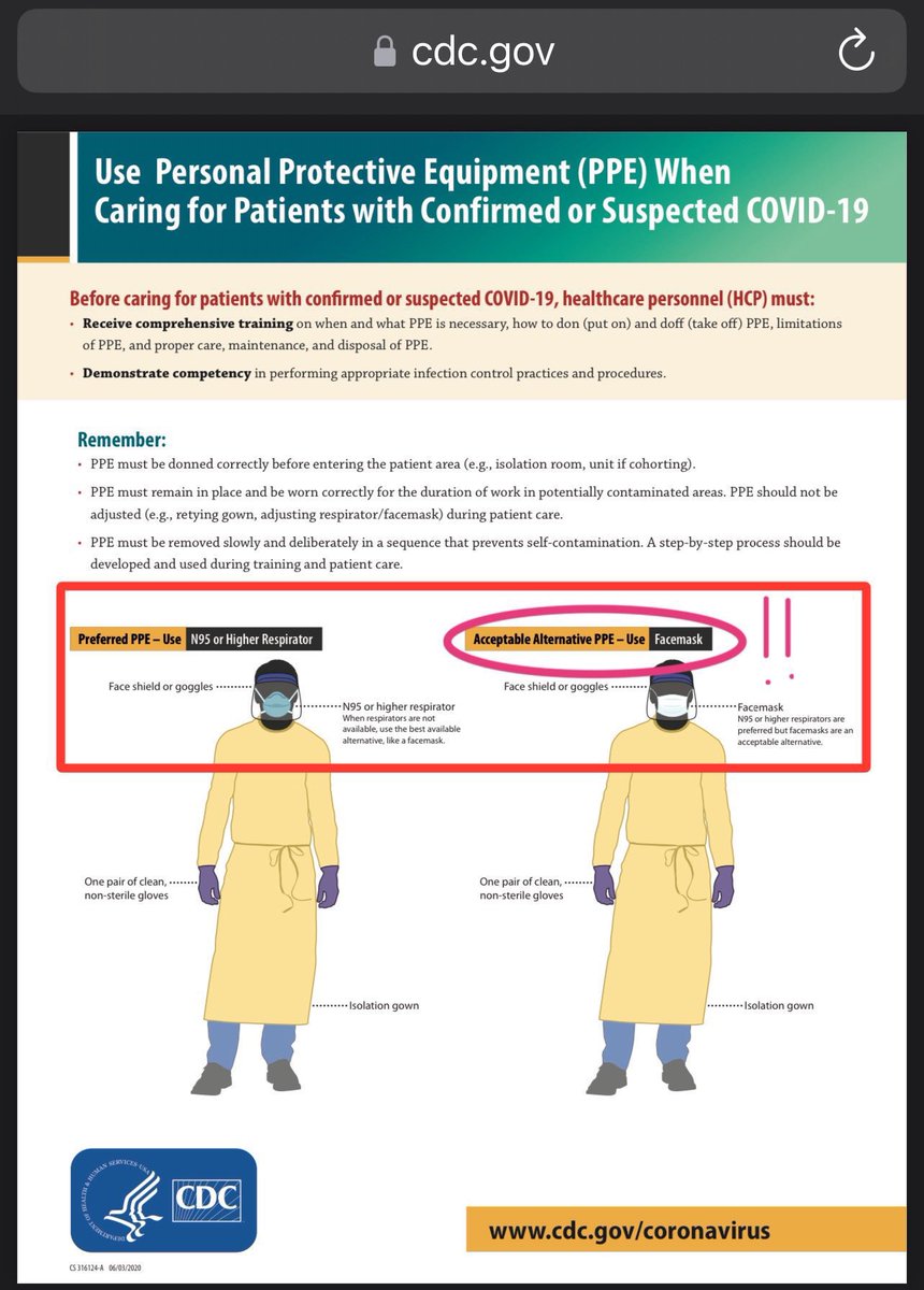 @kprather88 The rejecting of airborne mode directly intersects occupational safety of HCWs in the United States.

Currently, hospital groups & CDC falsely conflate “masks” with “respirators” in terms of being protective for the wearer against SARS2 exposure.

To this day, #LanguageMatters