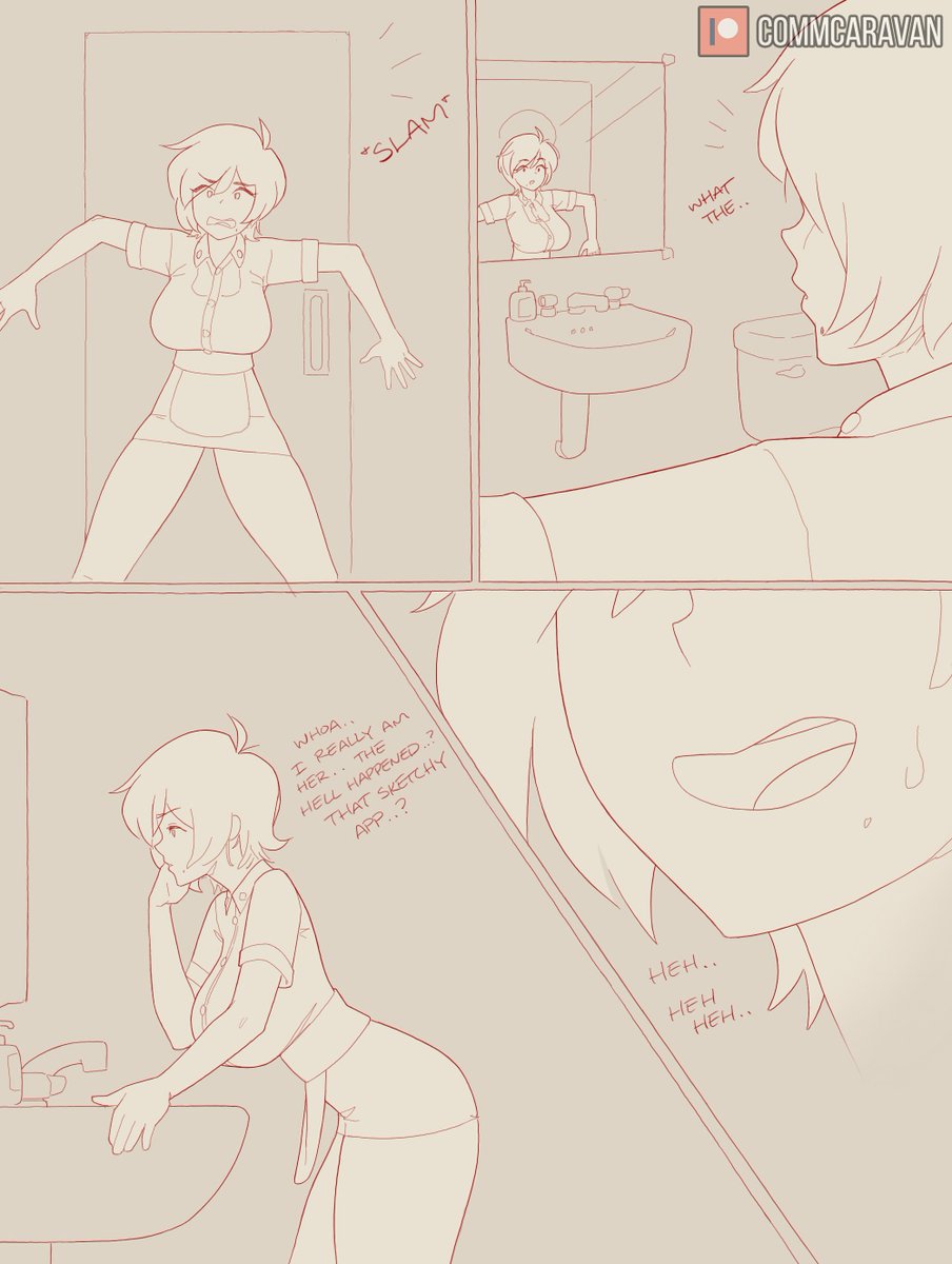 CommCaravan's tweet photo. Another possession comic, App Zap, and all 11 pages here for you!

Sorry about the late post!
#Possession
-AlizeYosh
1/3 https://t.co/jBTr82q89S