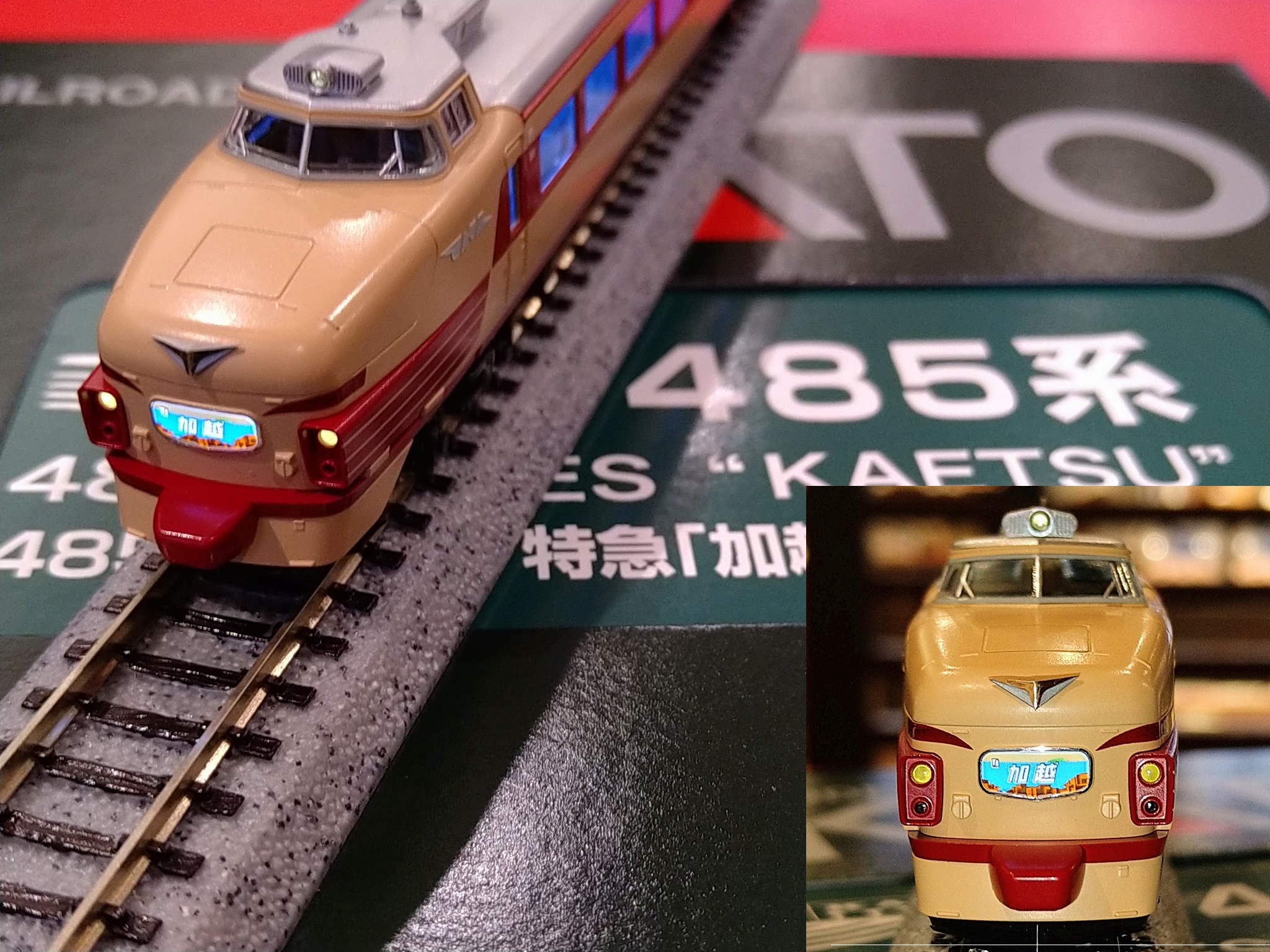 485系　KATO。 KATO 485系初期形「雷鳥」 スノープロウ取付 | NGaugeJP - N