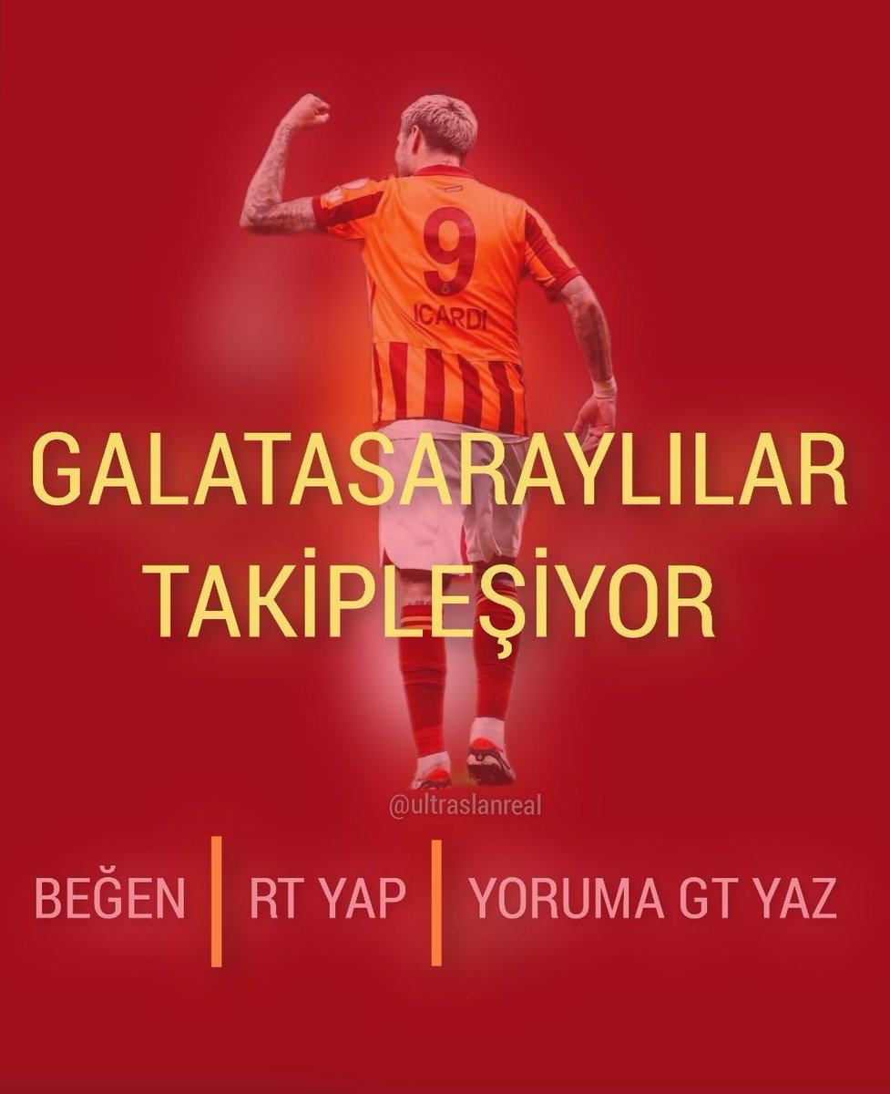 📢MAÇ GÜNÜ TAKİPLEŞMESİ 🦾🦁

👉Takipleşelim Büyüyelim 🎯

👉Küçük Hesap Kalmasın 🎯

👉Galatasaray'lılar Takipleşiyor 🎯

👉BEĞEN✔️
👉RT YAP ✔️
👉YORUMA GT YAZ ✔️

#GalatasaraylılarTakipleşiyor
#gslilertakipleşiyor