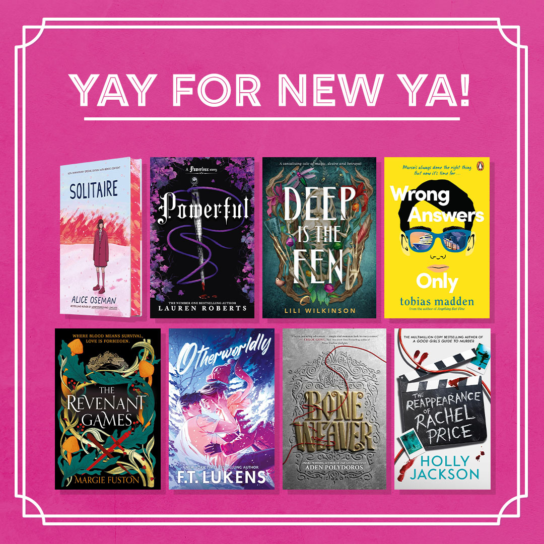 ✨ATTENTION YA Readers✨ April is a very exciting month for highly anticipated YA titles to add to your bookshelf! We have exactly what you need for your TBR list. Visit QBD Books in-store or online to browse all our new YA titles: bit.ly/3ZGIOD6