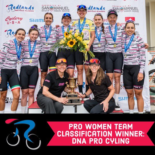 Redlands Classic 🚴 (@redlandsclassic) on Twitter photo Congratulations to <a href="/DNA_K4/">DNA Pro Cycling Team</a> on the overall classification for the Pro Women’s 🏆 Such great performances from the entire team!
#RedlandsClassic #RedlandsClassic24 Congratulations to <a href="/DNA_K4/">DNA Pro Cycling Team</a> on the overall classification for the Pro Women’s 🏆 Such great performances from the entire team!
#RedlandsClassic #RedlandsClassic24