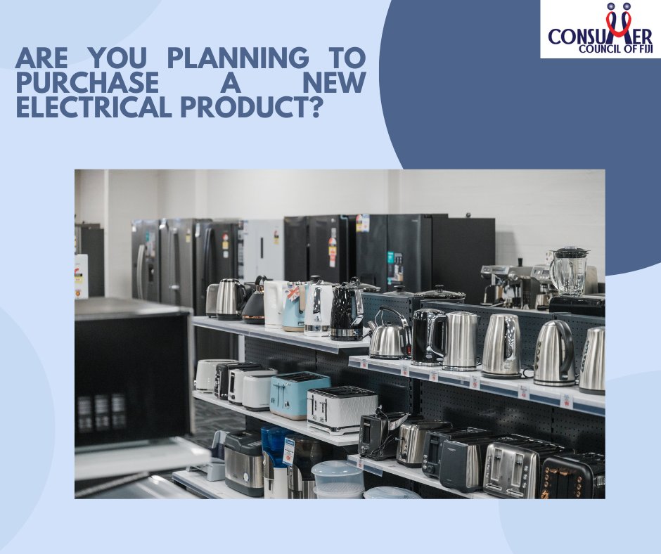Some things that you need to know before purchasing any electronic product: •Make sure to ask about local spare parts availability, warranty coverage, post-sale support, return policies, and energy consumption when shopping for appliances. #ShopSmart #ccofiji