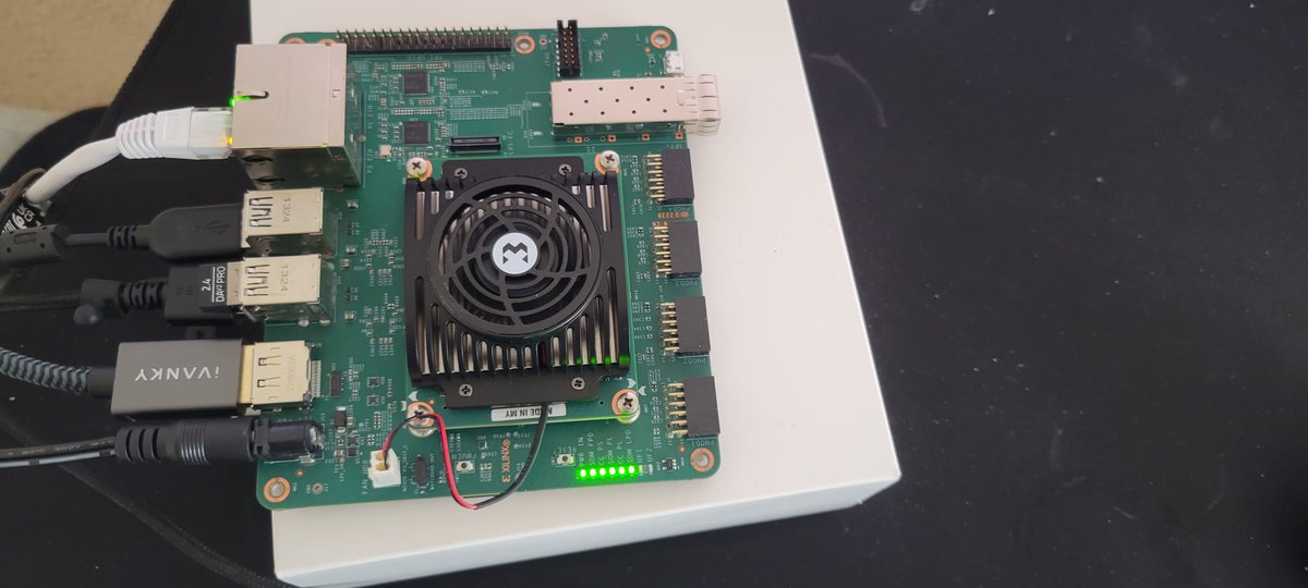 AlexPolonsky1's tweet photo. It's build time! 🛠️ We're diving head-first into the hackathon and need your creative input. Based on the images, can you guess what it will do? What should we name our project? Drop your suggestions below! 🌟 @Hacksterio @AMD @AMDembedded @DAVGtech #Robot https://t.co/97l4UqVdC4