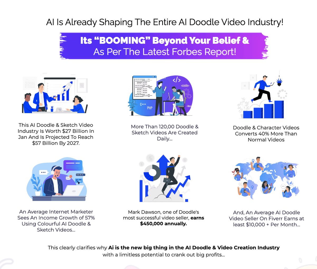 Generate Limitless AI Explainer Videos For YouTubers & Tutors For Maximum Profits!

👉 buff.ly/3vNdOXD

#3DAnimatedVideo #Doodle #SketchVideos #VideoEditor #ExplainerVideos #VideoCreator #onlinemarketing #makemoneyonline #sidehustles #workfromhome #internetmarketing #m...