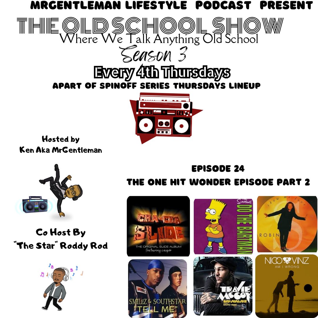 Check Out Season 3 Finale of MrGentleman Lifestyle Podcast Present The Old School Show (Spinoff Series) Out Now

Listen Below:
goodpods.app.link/GZMpsvWkIIb

All Podcast Platforms:
realmrgentlemanlifestylepodcast.com

#MrGentlemanLifestylePodcast
#TheOldSchoolShow
#IndiePodcastsUnite