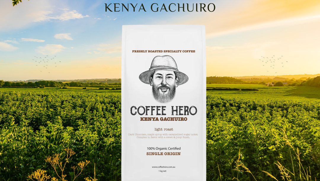 Savor the taste of Kenya with Coffee Hero's Kenya Gachuiro! 🌟🇰🇪 Crafted with care, each cup promises a flavor journey like no other. #CoffeeHero #KenyaGachuiro #KenyanCoffee #CoffeeLovers l8r.it/wlW8