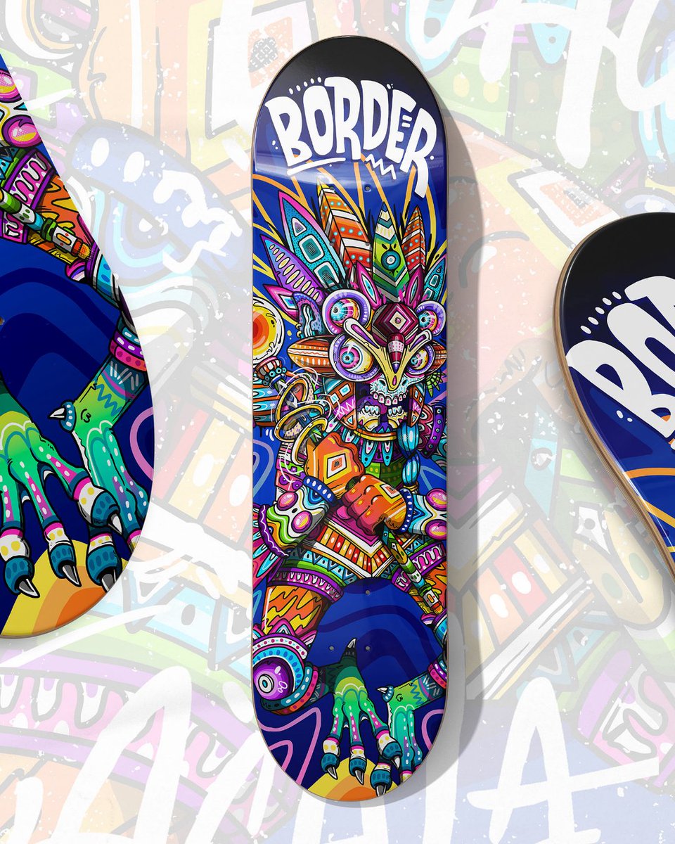 DisenadoresCO's tweet photo. "GUACALA SKATEBOARDS" por @sebasteter @guacala_studio #Cali #diseñocolombiano #diseñocolombia #diseñadorescolombianos #personajes #skate #Illustrator #skateboard #DigitalArt https://t.co/Lo7A6hjAs5