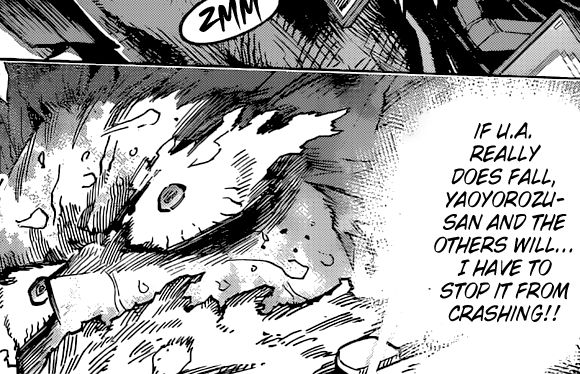 I love this moment where Deku the first person he thinks of is Yaoyorozu, I like to think it's because he cares about her in a special way. I also think that way because I like izumomo