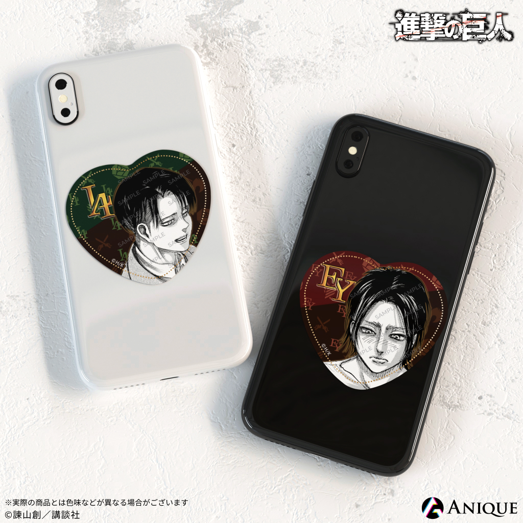 anique_jp's tweet photo. ／
【再販】漫画『#進撃の巨人』オリジナルグッズ紹介
「Valentine's Day/White Day2022」
＼

🍫バレンタインデー ハート型ステッカー（全6種）
スマホケースにも入る、ほどよいサイズ感です

詳細🔽
https://t.co/JzXIPF21WA
#shingeki #エレン #アルミン #ジャン #リヴァイ #エルヴィン #ハンジ https://t.co/BFWsIGr9pm