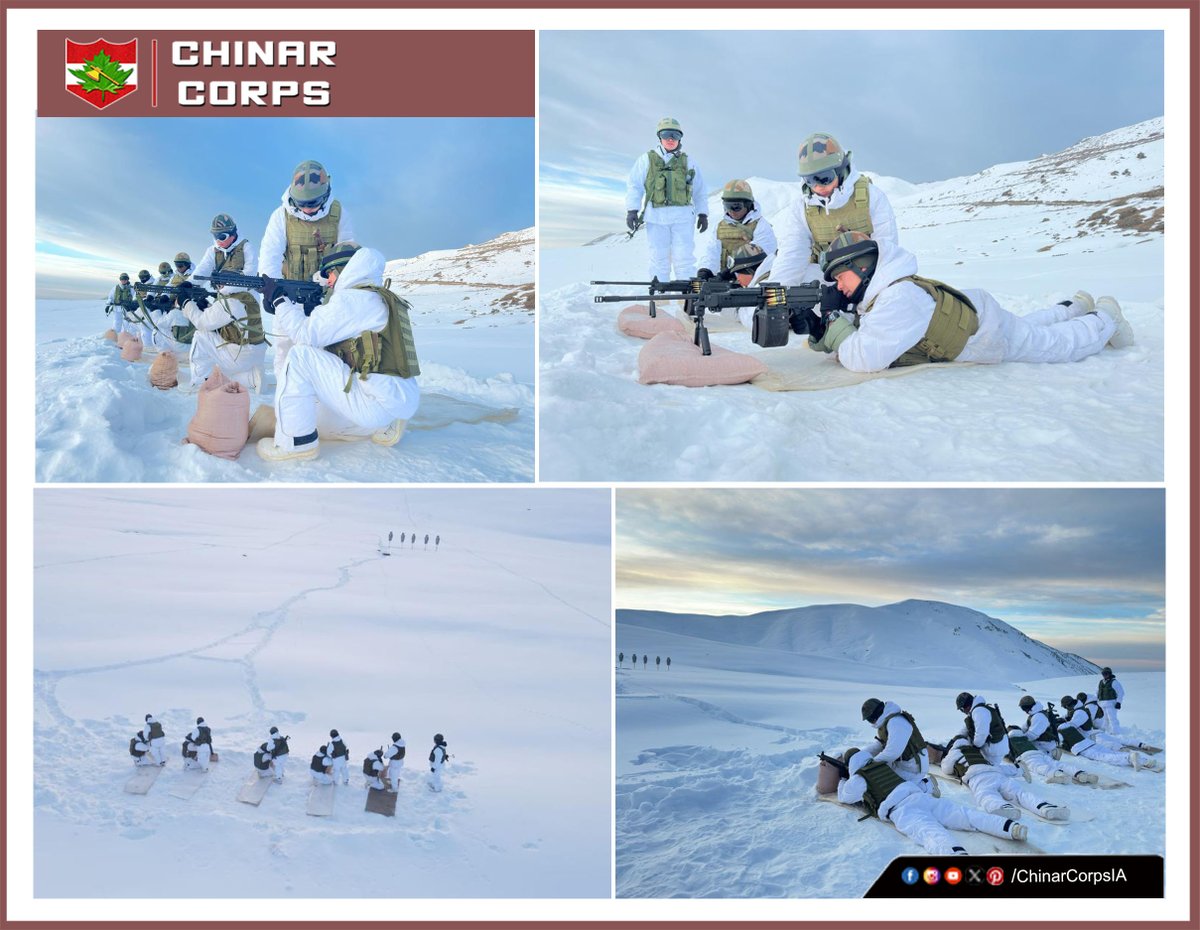 ChinarcorpsIA's tweet photo. "Making it look easy"

#ChinarWarriors
#Kashmir
@adgpi
@NorthernComd_IA