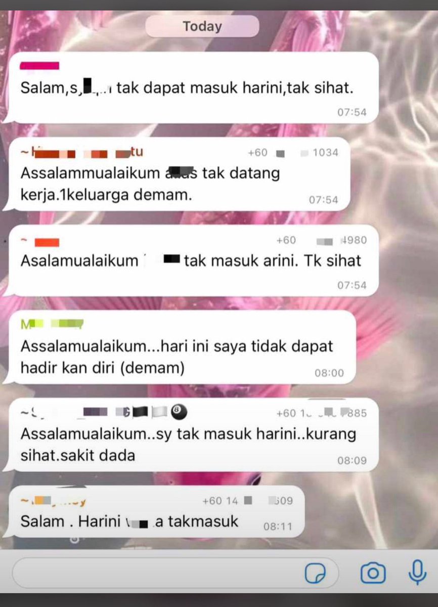 Group Kerja kamu macam ni kah?