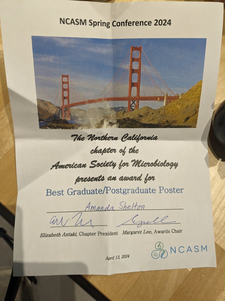 Devaki Bhaya (@bhayadevaki) on Twitter photo Amanda Shelton wins "Best poster" award at the ASM regional meeting for her sterling research on uncovering community responses in hot spring microbial mats, using meta-genomics/transcriptomics!  #carnegiescience Amanda Shelton wins "Best poster" award at the ASM regional meeting for her sterling research on uncovering community responses in hot spring microbial mats, using meta-genomics/transcriptomics!  #carnegiescience