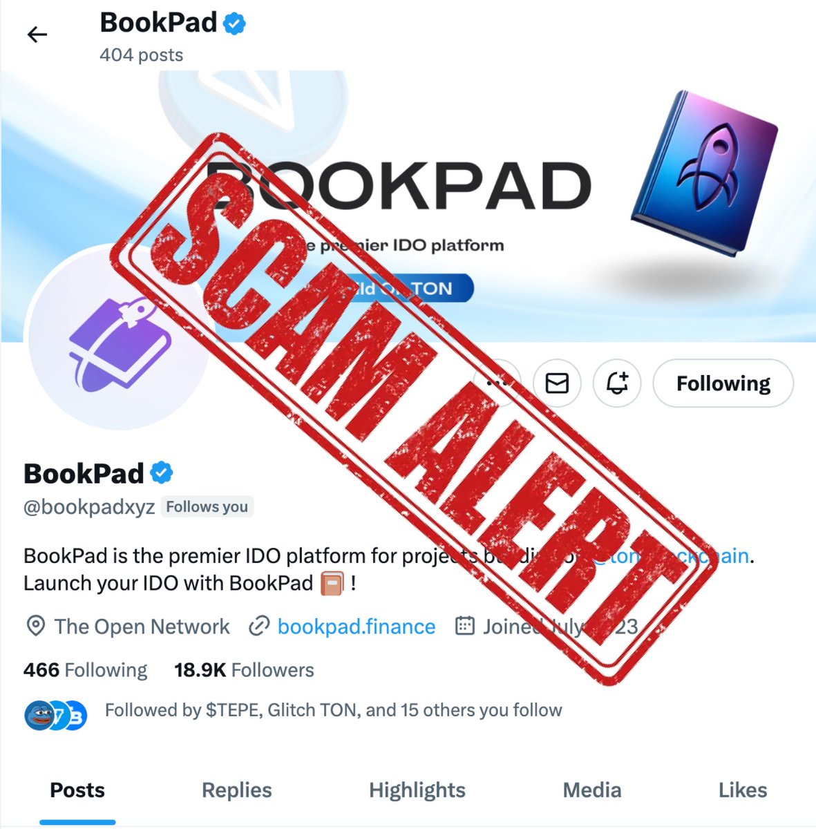 🚨SCAM ALERT🚨

Recently, there have been numerous projects created within the TON ecosystem with the intention of scamming. 

Due to the increasing attention on the TON ecosystem, it's crucial to thoroughly research before making any investment decisions. 

Today, I will