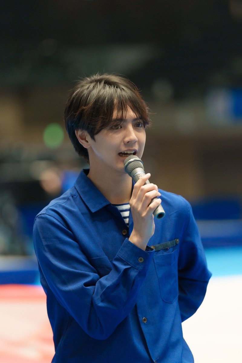 yose__staff's tweet photo. 皆さんこんにちは☀️
ヨセマネです🤸

昨日、#裕太 と共にヨセさんも
体操ニッポン応援アンバサダーとして
天皇杯男子決勝の応援へ✨

新曲「エンドレス・ジャーニー」
もお楽しみに♪

#体操ニッポン🔥！
#ガンバ！
(応援の掛け声を合言葉に…🙌！)
#片寄涼太
#GENERATIONS https://t.co/aP98Y4UHVq
