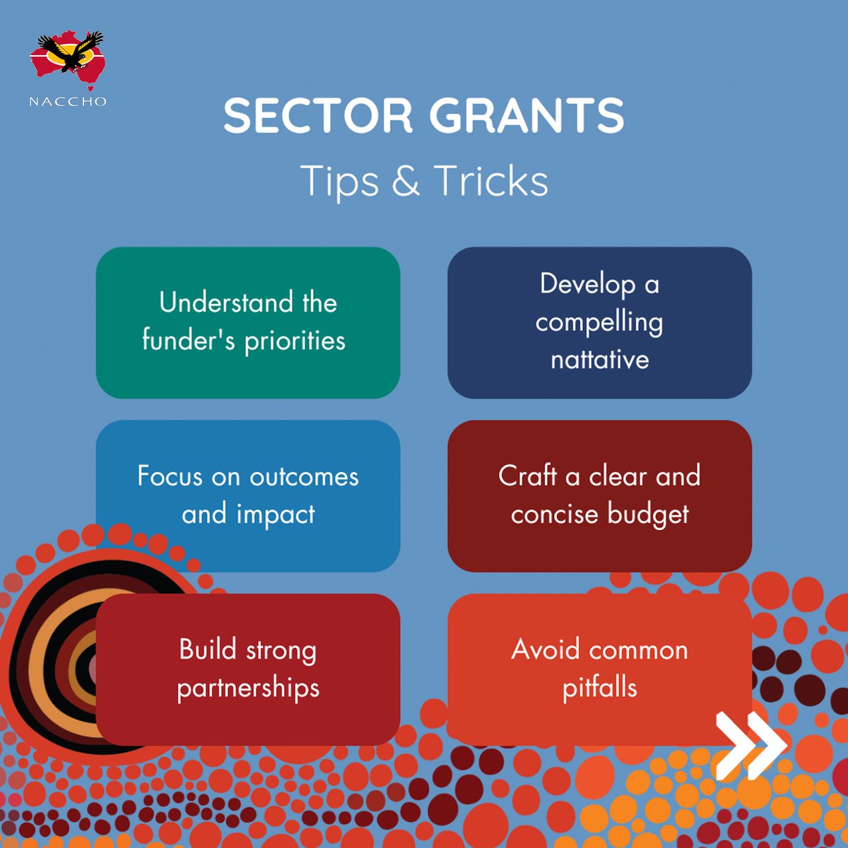 Is your ACCHO eligible for potential grant opportunities? Some helpful tips and tricks to help you write a winning grant proposal: naccho.org.au/news-events/se…