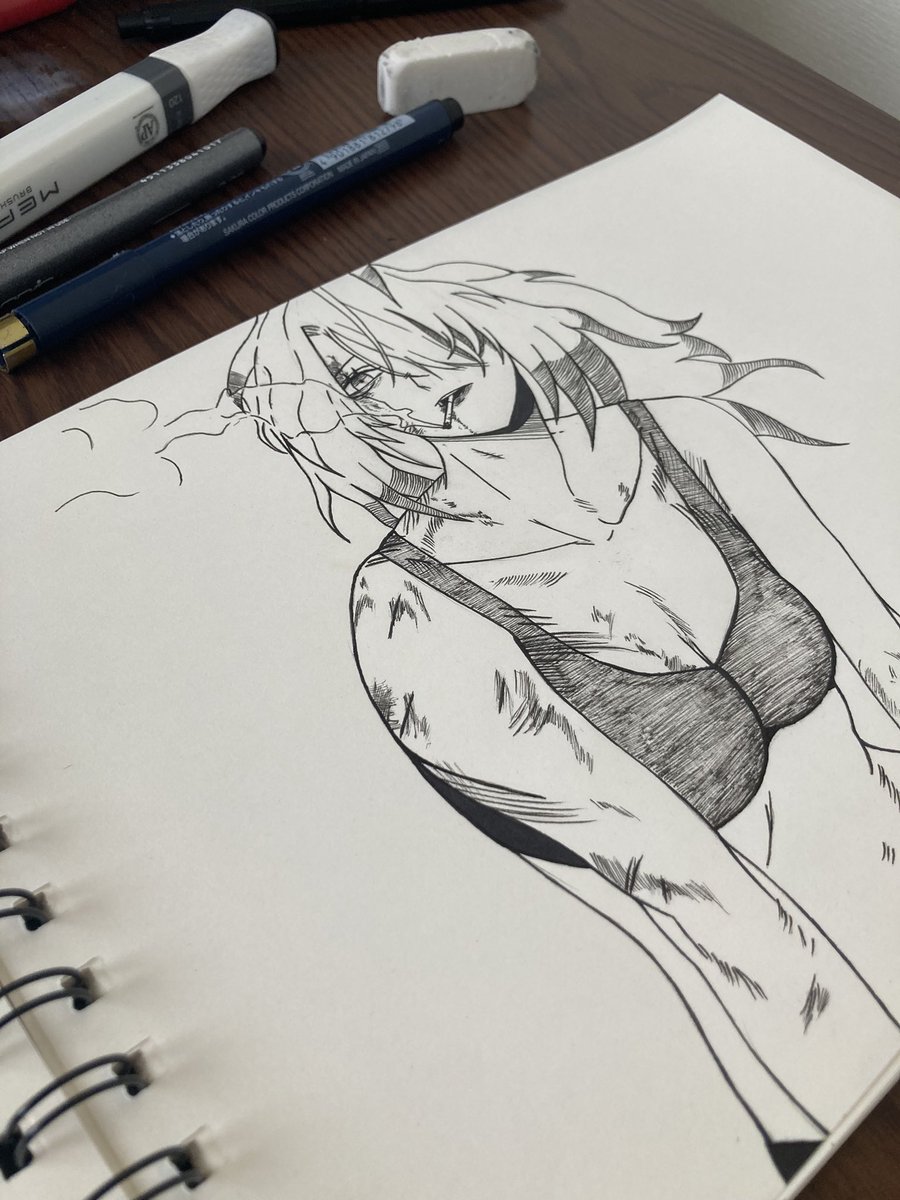 KAHONO89892's tweet photo. #漫画家志望　#イラスト　#絵描き　#ocart https://t.co/j0o7WrQEKA