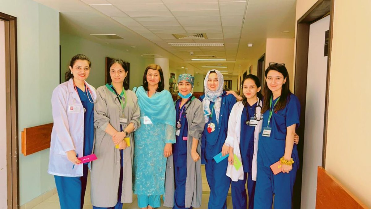 Our faculty, Pg trainees and nurses celebrated Eid with our patient. Sharing some moments of the occasion.