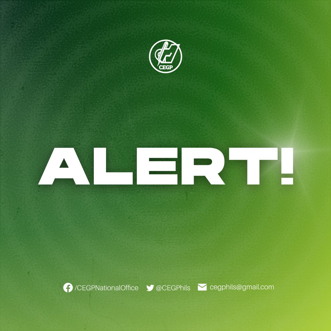 CEGPhils's tweet photo. ALERT: Ka Elmer ng PISTON MABODA, pinuntahan ng armadong pulisya sa kanyang tirahan at binantaan na huwag sumama sa sisimulang tigil-pasada ngayong Abril 15.

(1/6) https://t.co/LTAuGwy3OY