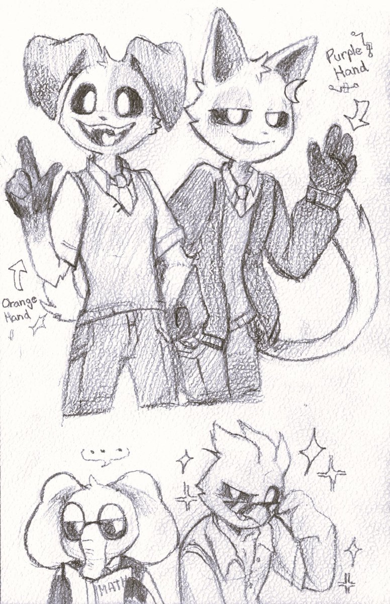 Dogday wants to share✨
(I think I will draw more often in traditional)
#SmilingCrittersFanart #catnap #dogday