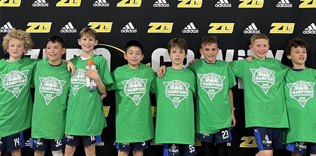 Your 4th grade boys Champs!! 🏆 Hounding the hoop and 🔐ing it down all weekend at the #CTBattleRoyale 📈 #ZerogGravityBB