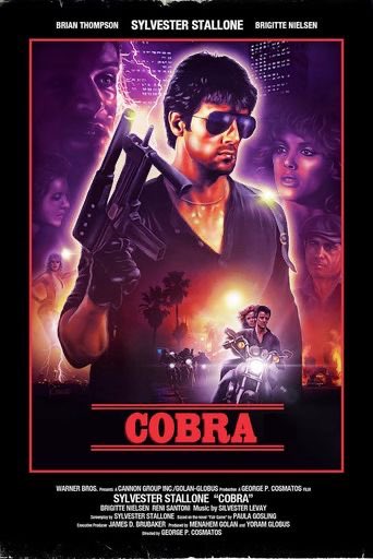 WeeklyMassacre's tweet photo. Our latest episode of WPM features one of the pinnacles of  80s action - guns, cars, pizza, and of course crime statistics to scare your grandma. Stallone takes on a slasher that leads an axe cult and Murph and Greg are here to break down COBRA (1986) anywhere you get podcasts! https://t.co/dsDmHNlY34